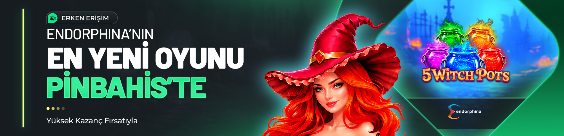 PRE > Endorphina - 5 Witch Pots